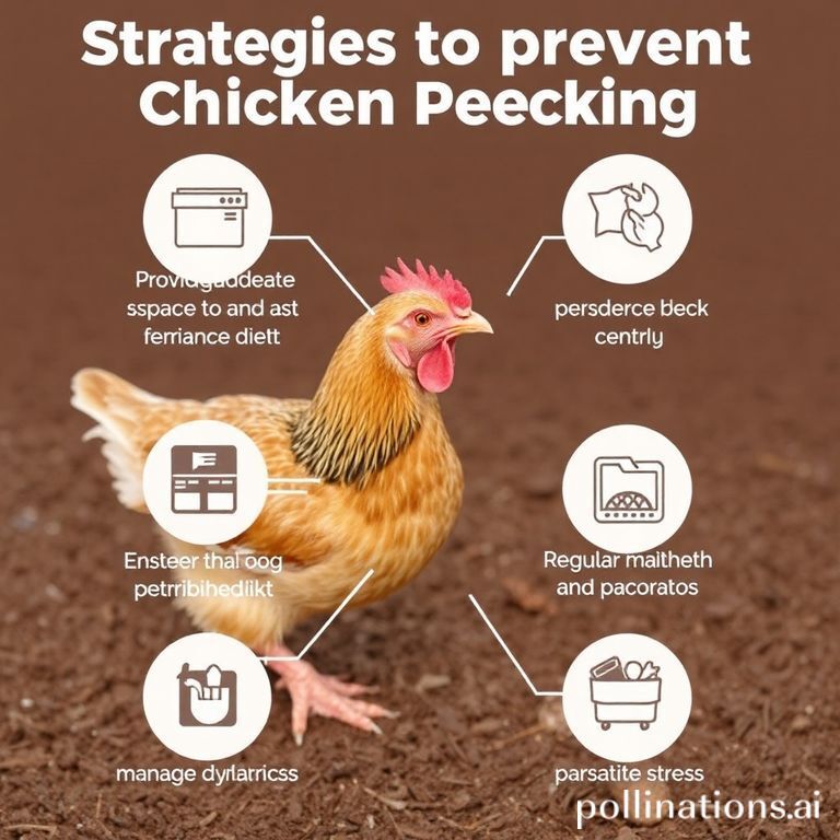 Prevent chicken pecking