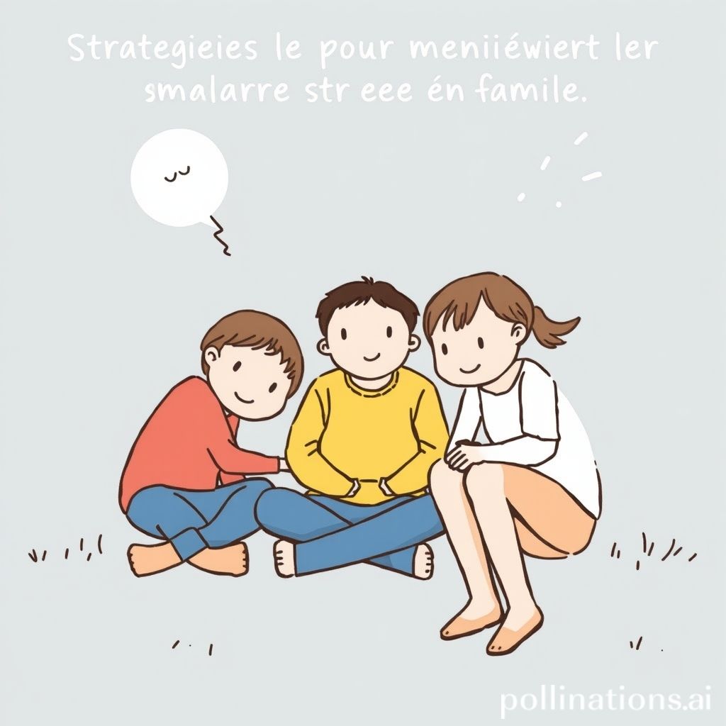 Stratégies pour gérer le stress en famille