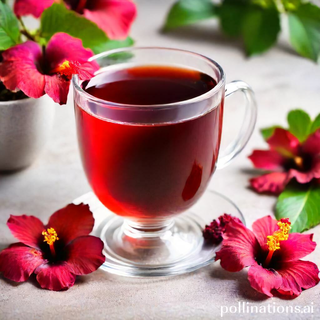Hibiscus tea during fasting