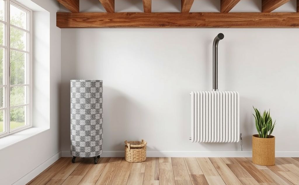 Stylish cover ideas for oil heater aesthetics