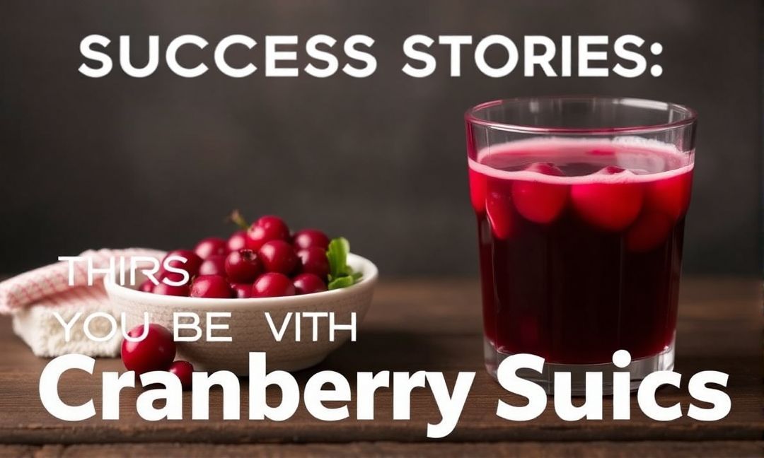 Success Stories: Real Experiences with Cranberry Juice for UTIs