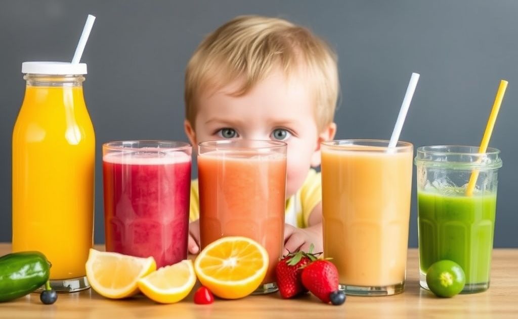 Sugar-free juice options for healthy toddlers