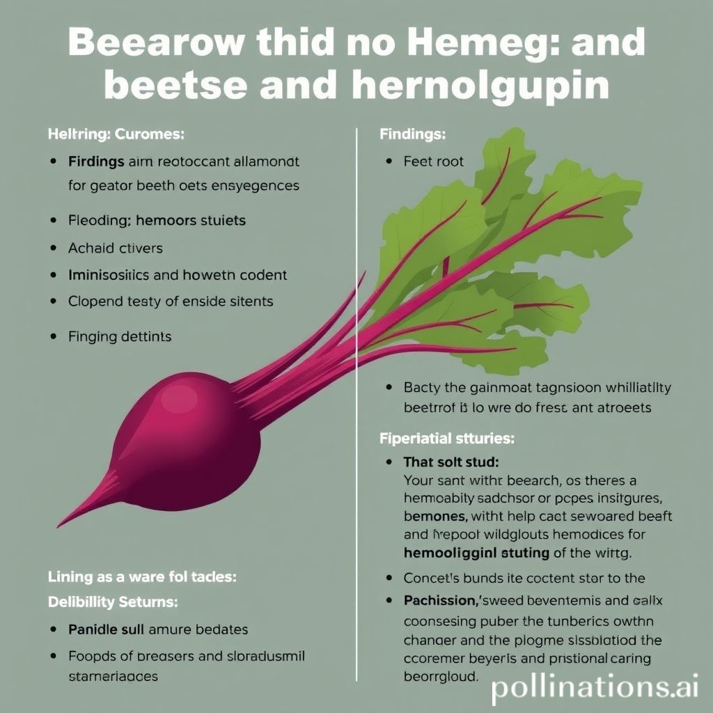 Beetroot and Hemoglobin: Studies and Findings