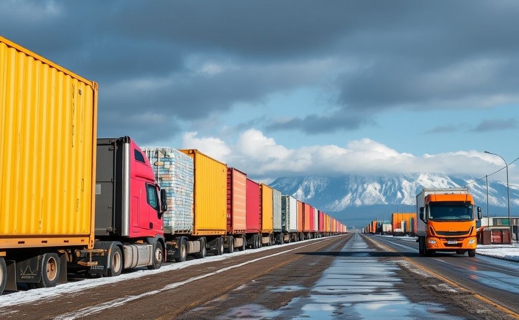 Supply chain disruptions from temperature changes