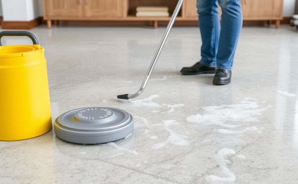 Surface-specific floor cleaner guide