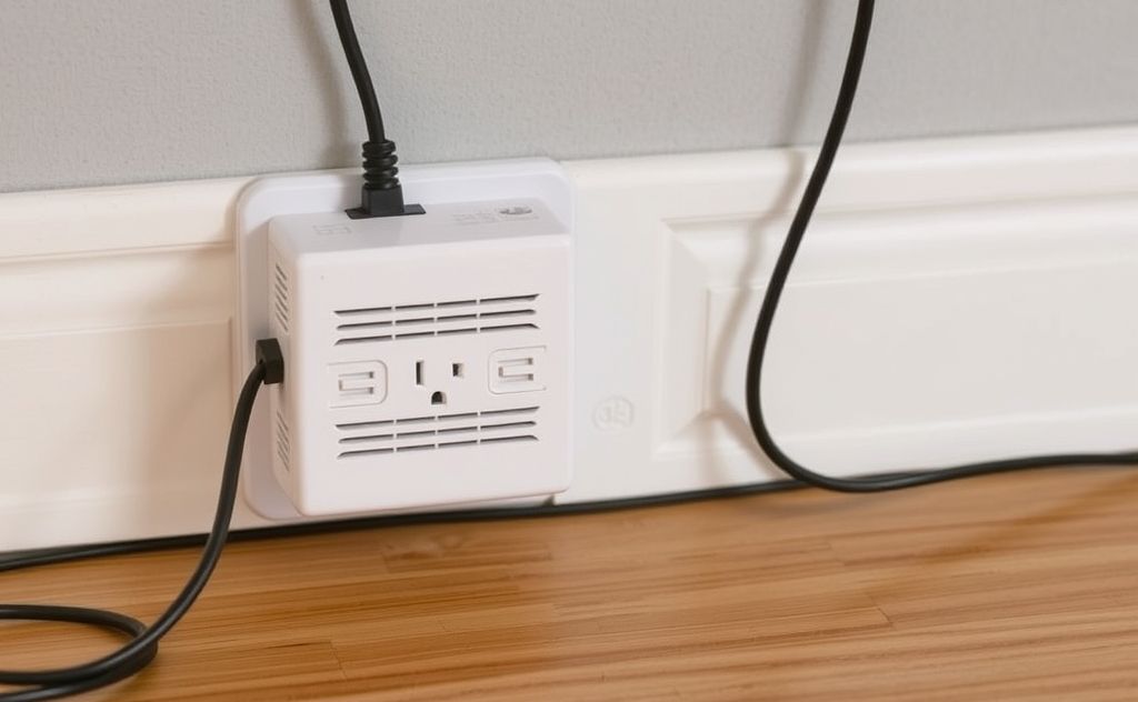 Surge protector usage with space heater safety