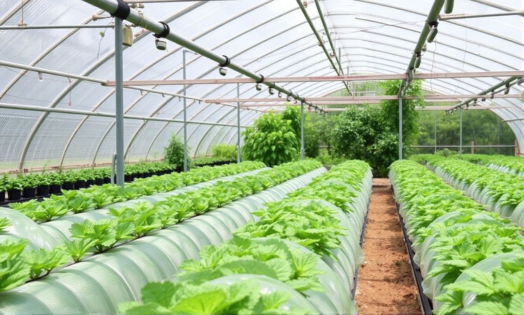 Sustainable Practices for Temperature Regulation in Greenhouses