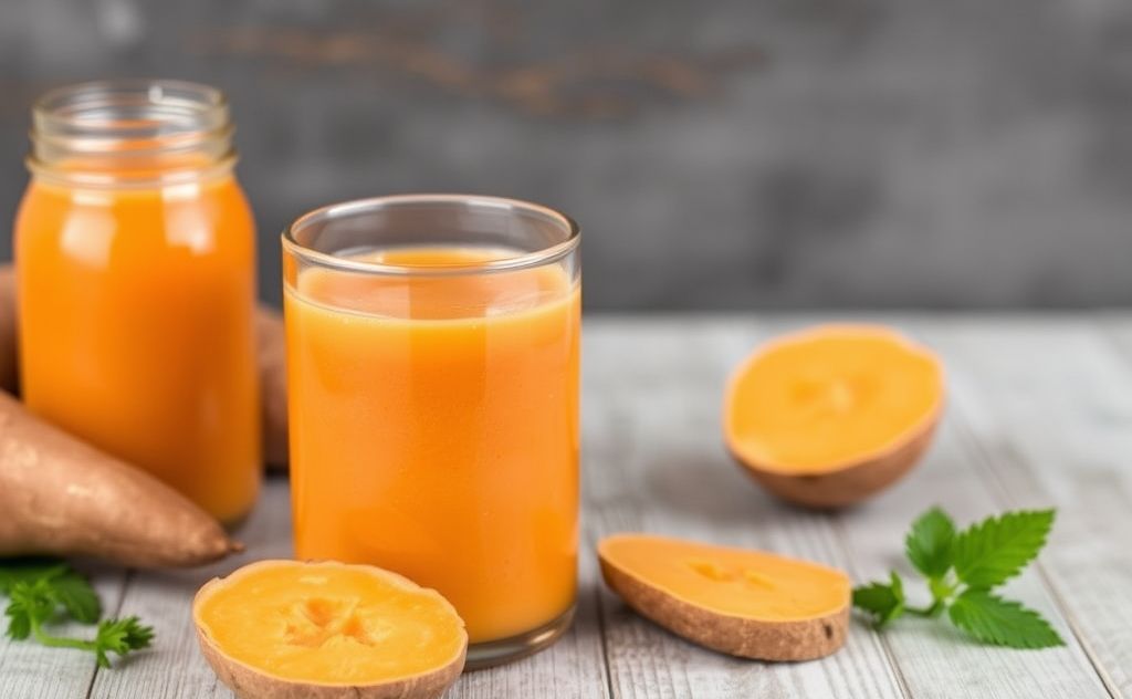 Sweet potato juice benefits for health and wellness