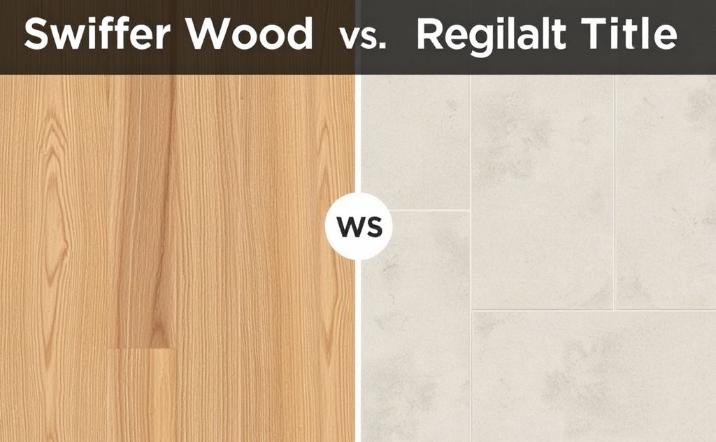 Swiffer WetJet Wood versus Regular WetJet Tile