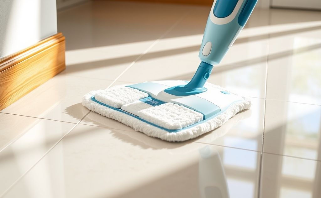 Swiffer Wetjet Wood on tile surfaces tested