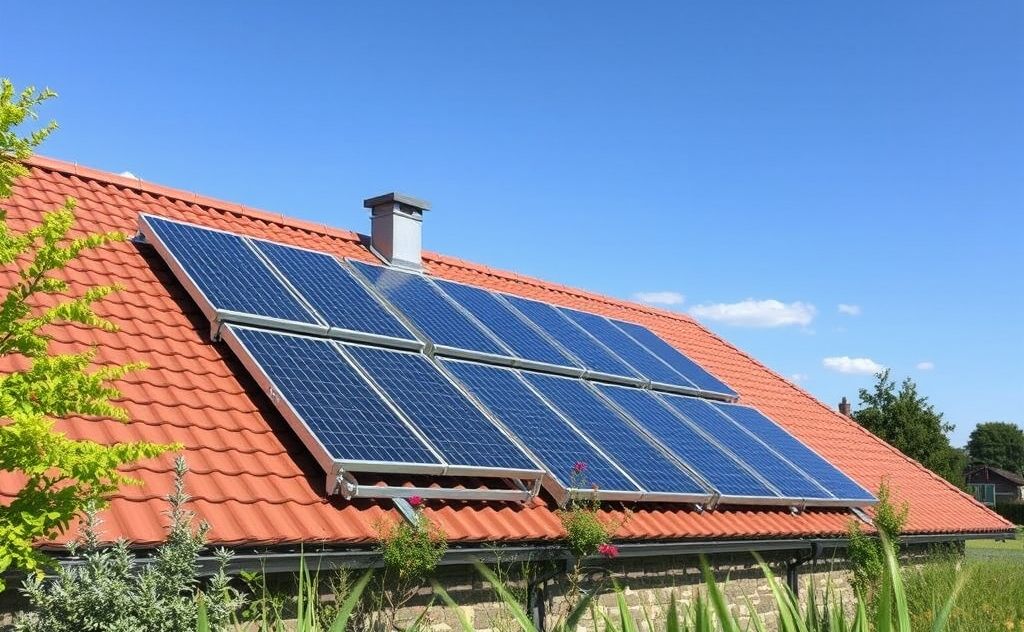 System components and design for solar heating