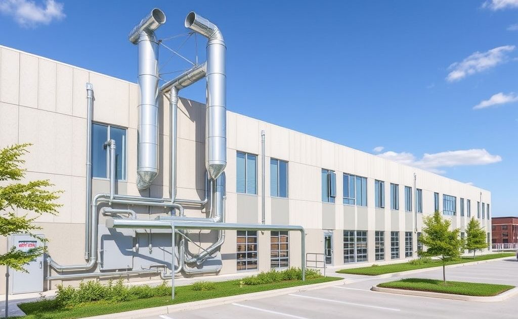 System design HVAC ventilation commercial buildings