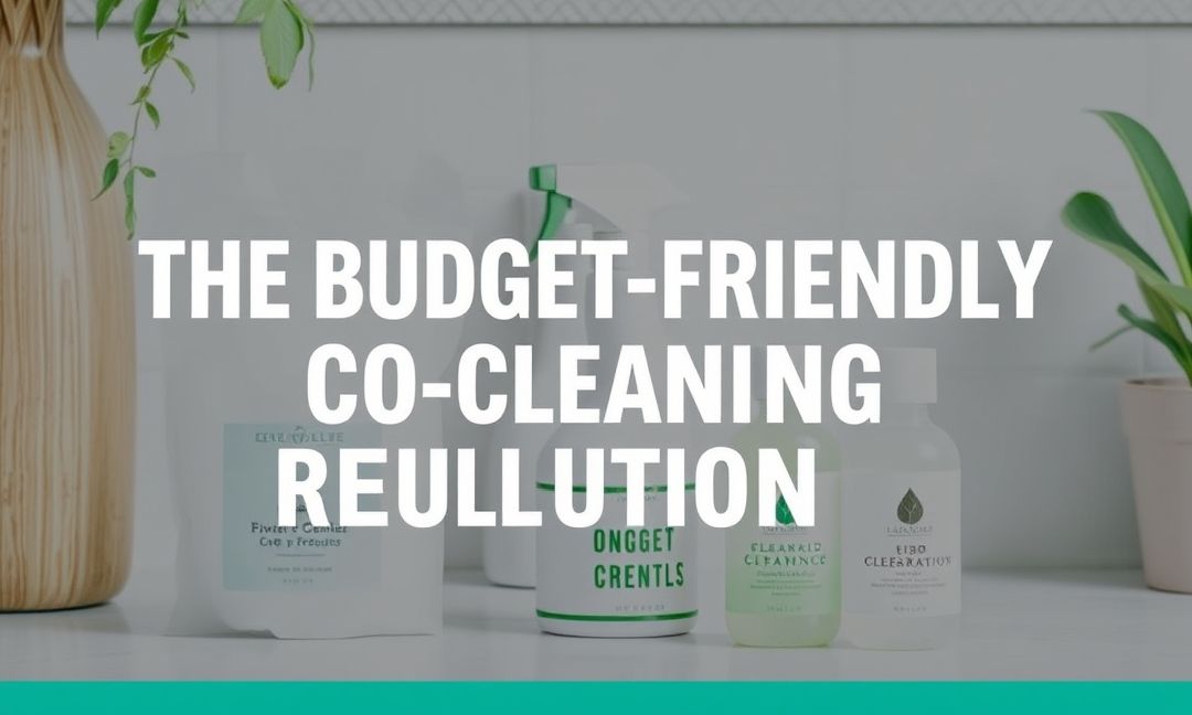 THE BUDGET-FRIENDLY ECO-CLEANING REVOLUTION