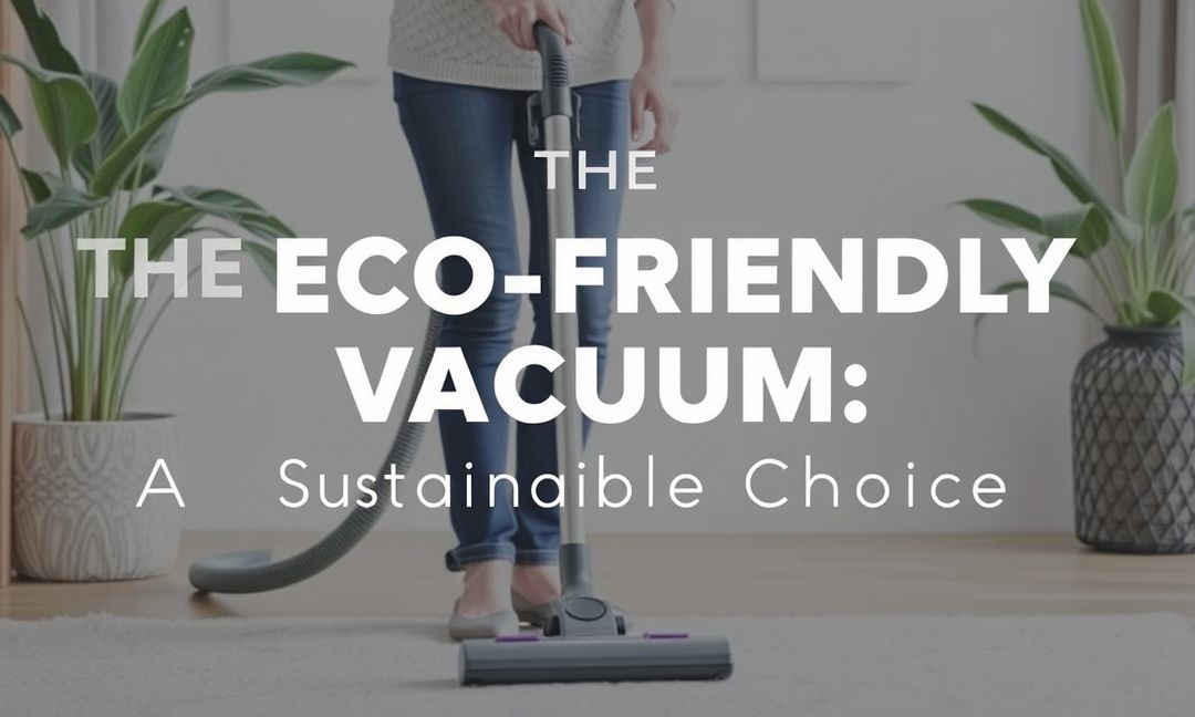 THE ECO-FRIENDLY VACUUM: A Sustainable Choice