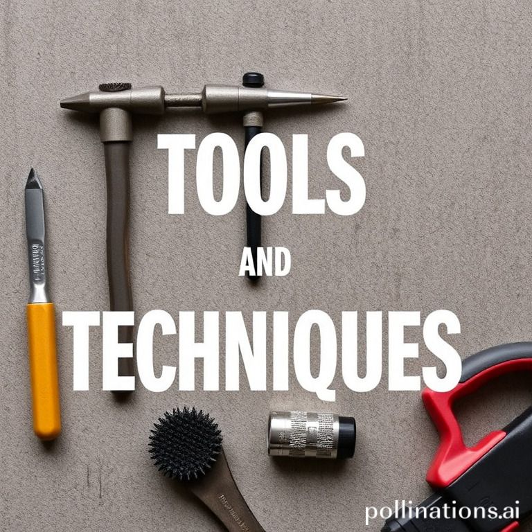 TOOLS AND TECHNIQUES