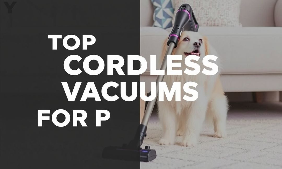 TOP CORDLESS VACUUMS FOR PET HAIR IN 2023