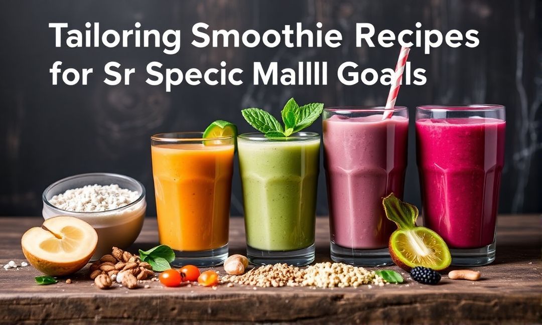 Tailoring Smoothie Recipes for Specific Health Goals