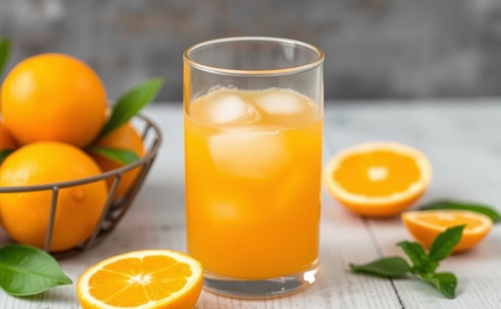 Tangerine juice boosts immunity and energy