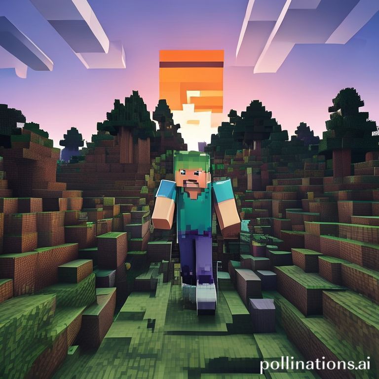Tangkapan layar antarmuka dashboard MCP server dengan tampilan daftar pemain, status CPU, dan dunia Minecraft Pocket Edition yang sedang berjalan, menampilkan latar belakang blok‑blok berwarna cerah khas Minecraft.  