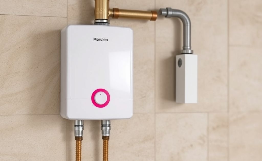 Tankless water heater making beeping sounds