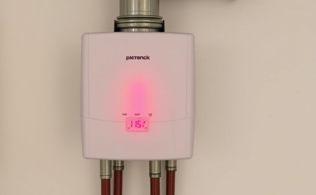 Tankless water heater red light blinking issue