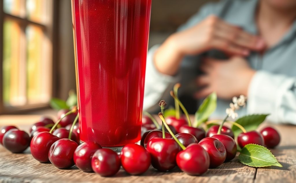 Tart and sweet cherry juice benefits arthritis