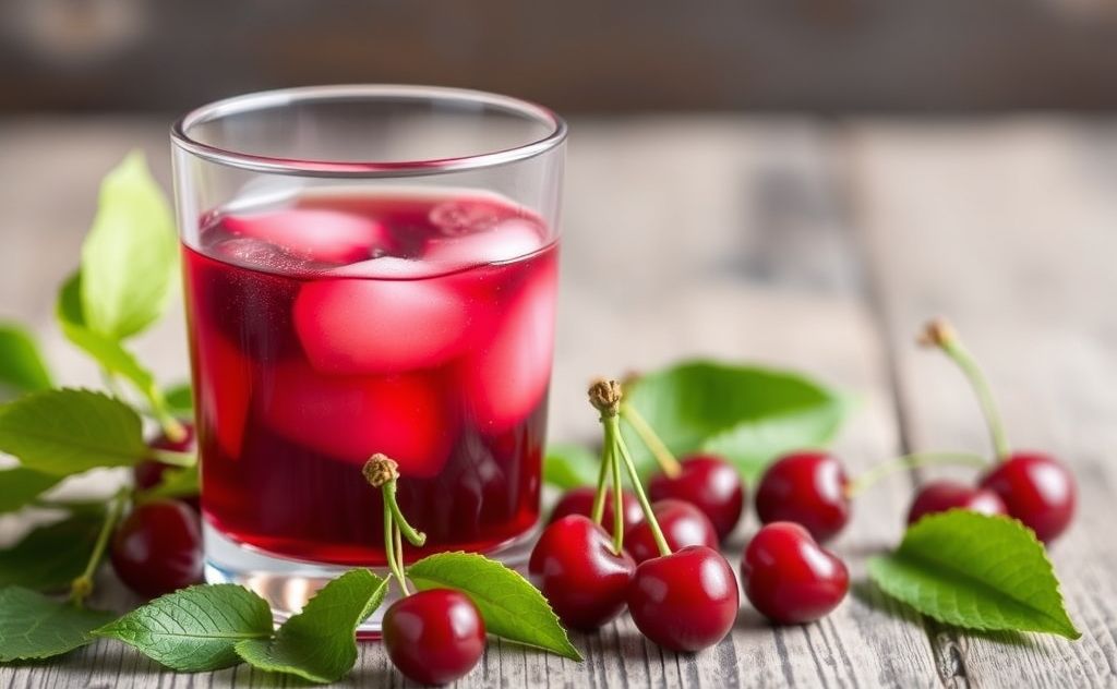 Tart cherry juice benefits for anxiety relief