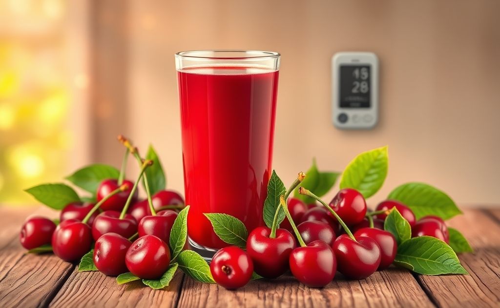 Tart cherry juice benefits for blood sugar levels