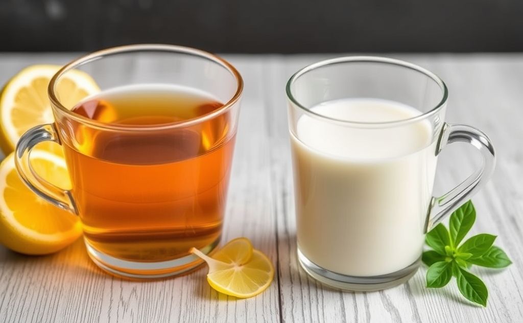 Tea and Milk of Magnesia for digestive relief
