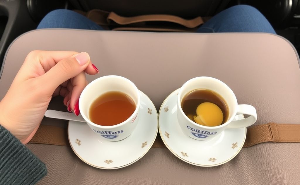 Tea and coffee in hand luggage rules