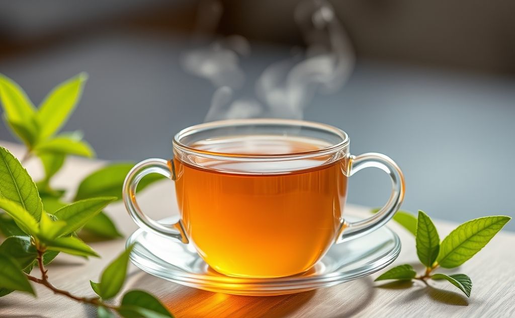 Tea as a refreshing drink enjoyed worldwide