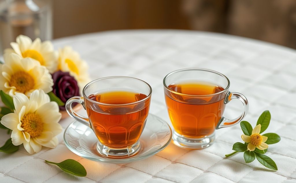 Tea as the regal drink of elegance and comfort
