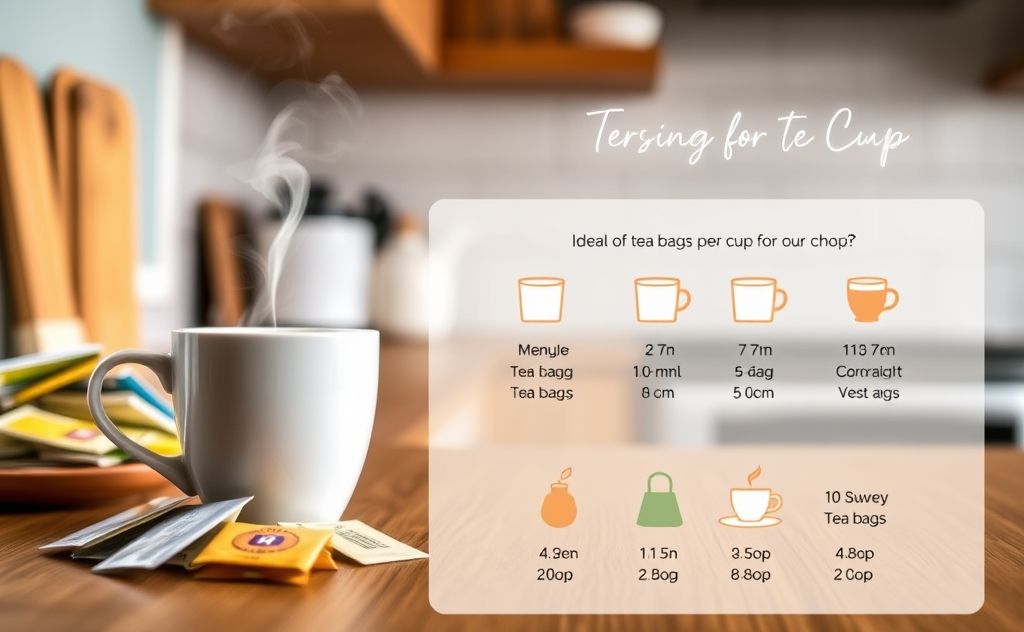 Tea bag servings per cup explained clearly