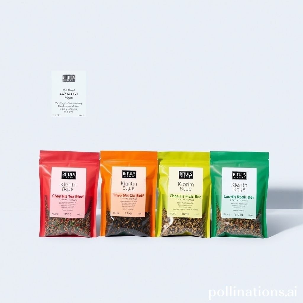 Rituals tea bags: blends & options