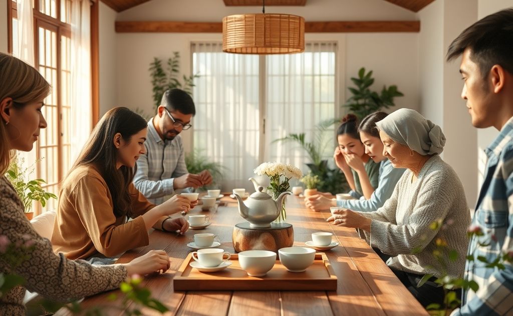 Tea brings people together in harmony