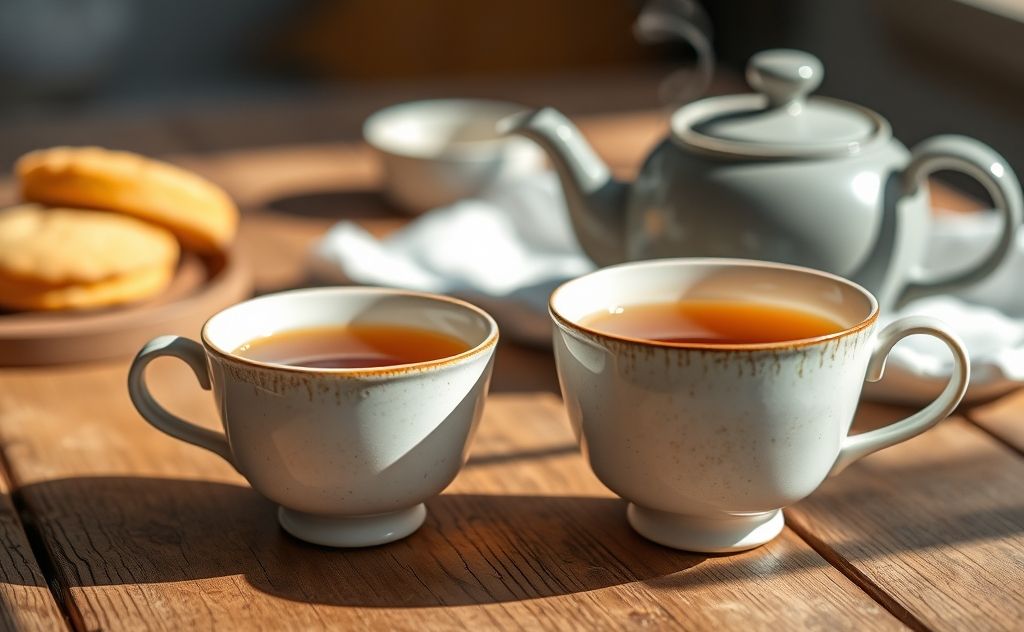 Tea cup size impacts serving and enjoyment
