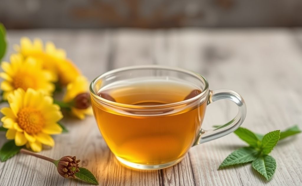 Tea for soothing and healing vocal cords