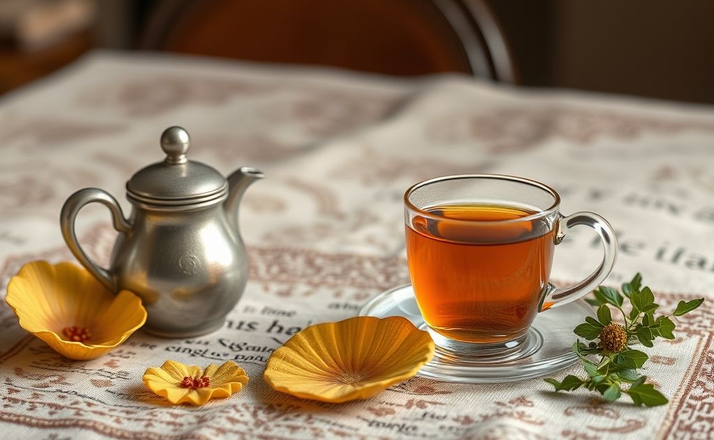 Tea in biblical times and its significance.