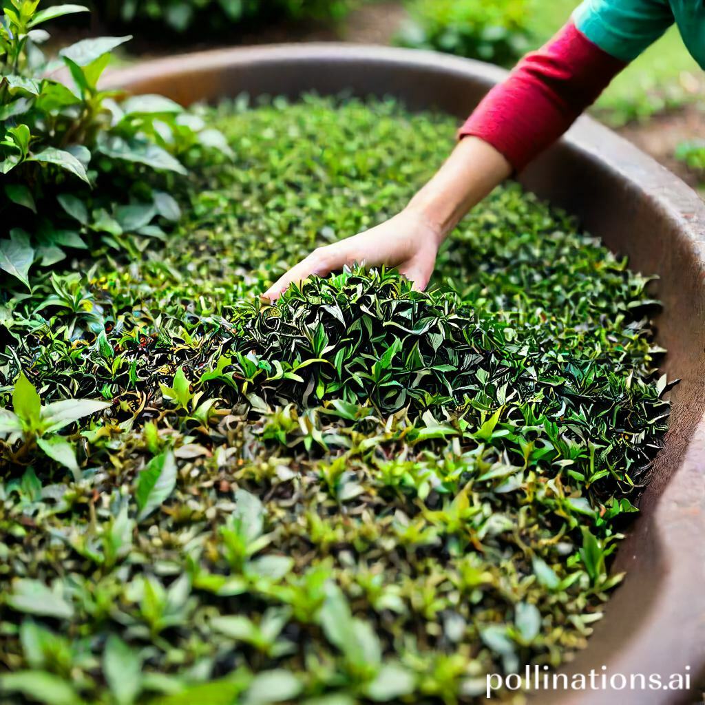 are tea leaves washed before processing