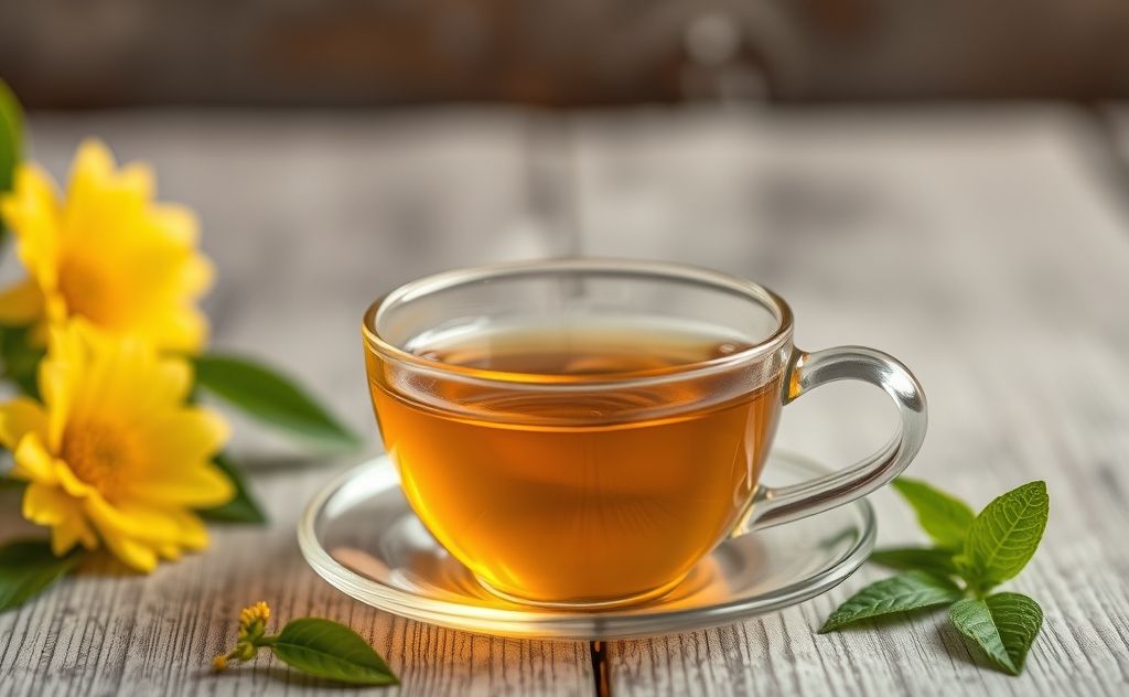 Tea that enhances vocal health and clarity