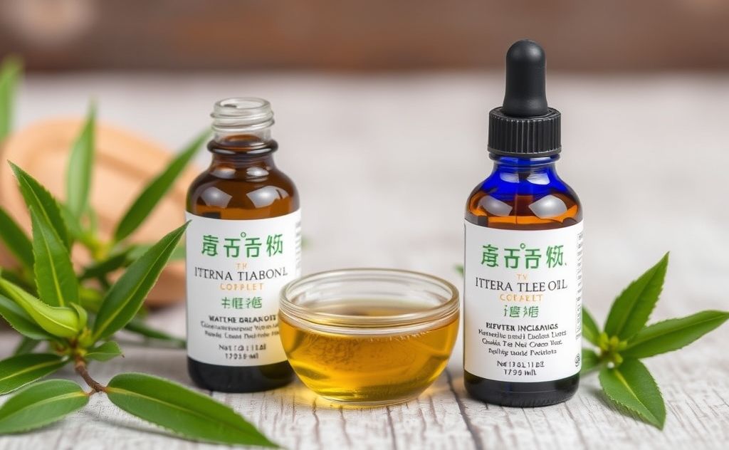 Tea tree oil benefits for soothing piercing bumps