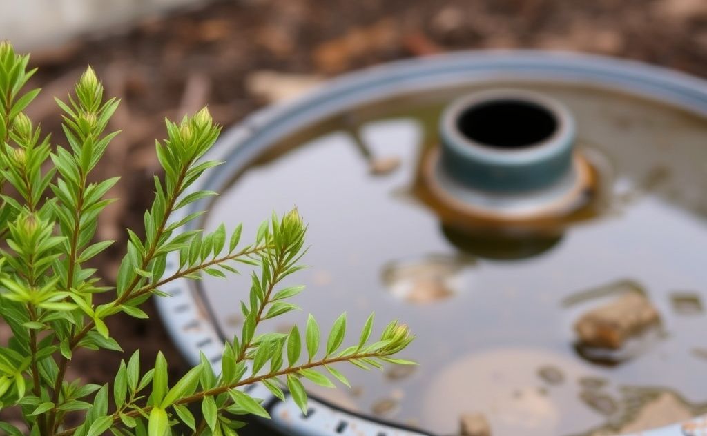 Tea tree oil use in septic tank safety concerns
