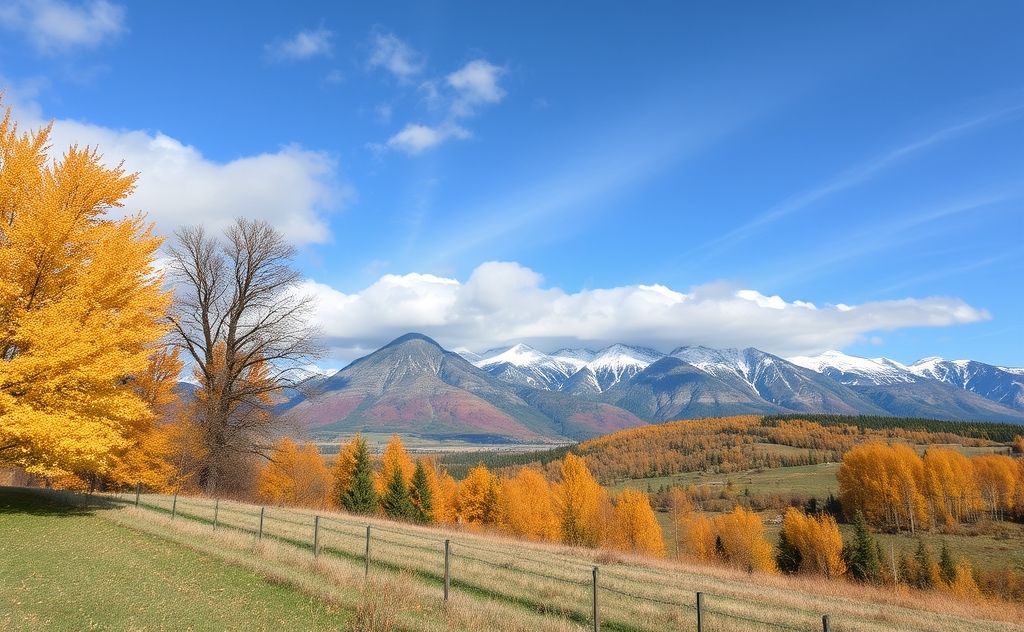 Temperature changes across seasons with nature's rhythm