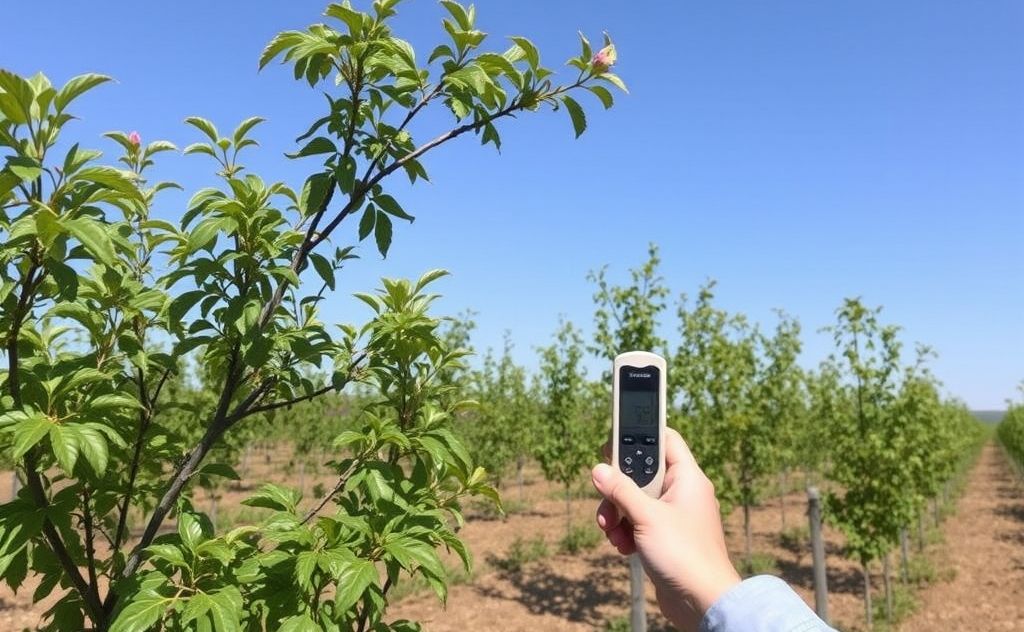 Temperature control aids successful tree growth