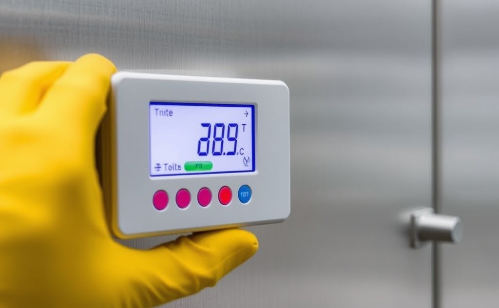 Temperature control ensures optimal conditions for safety