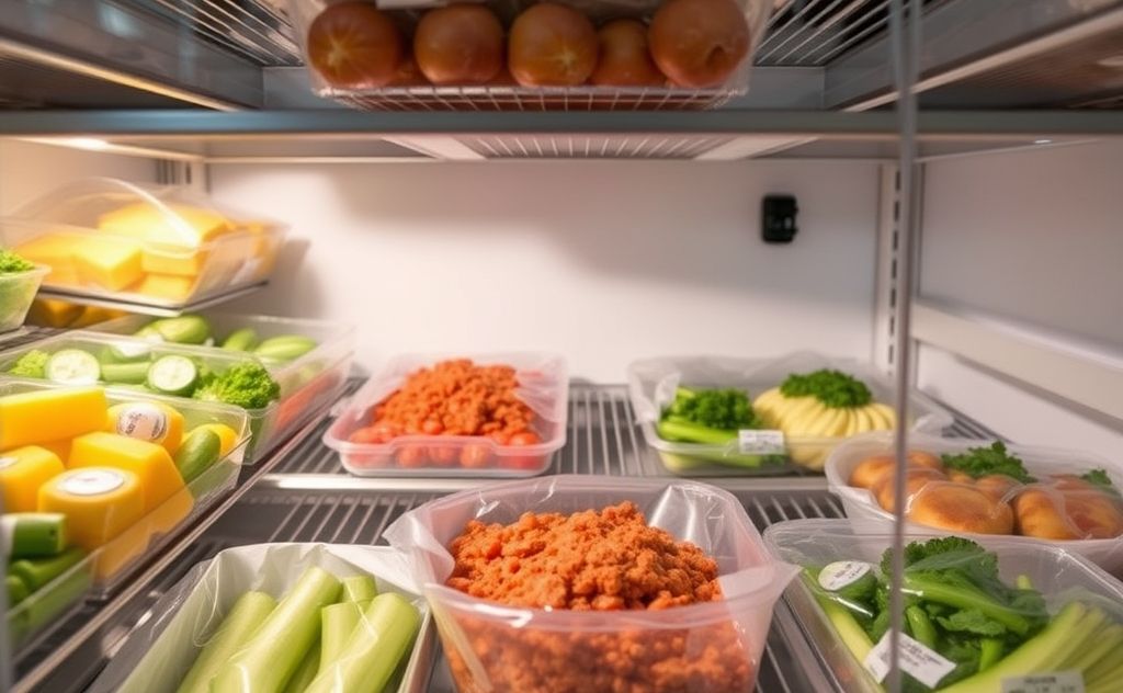 Temperature control is key for safe food storage