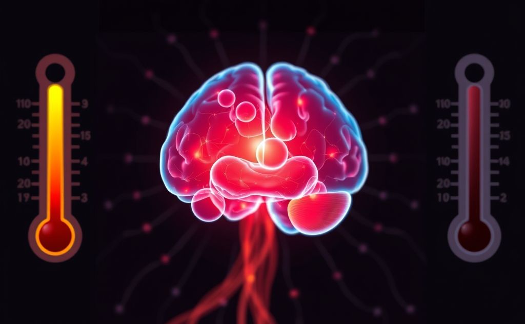 Temperature effects on brain health and function