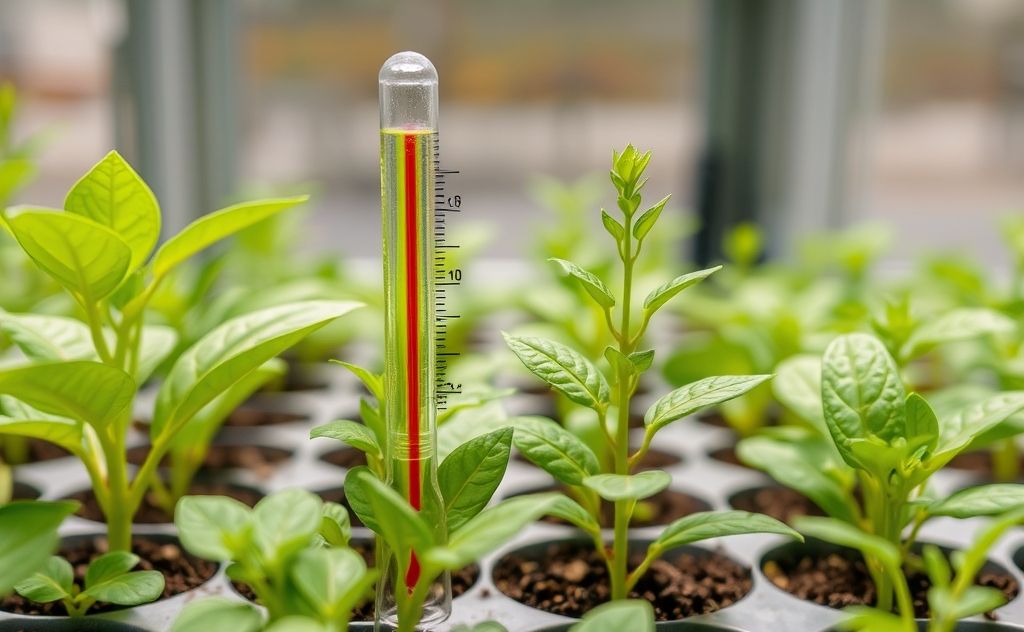 Temperature effects on plant stress and growth