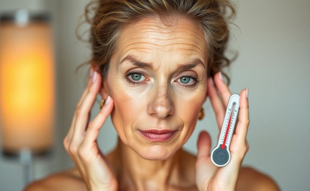 Temperature effects on skin aging health