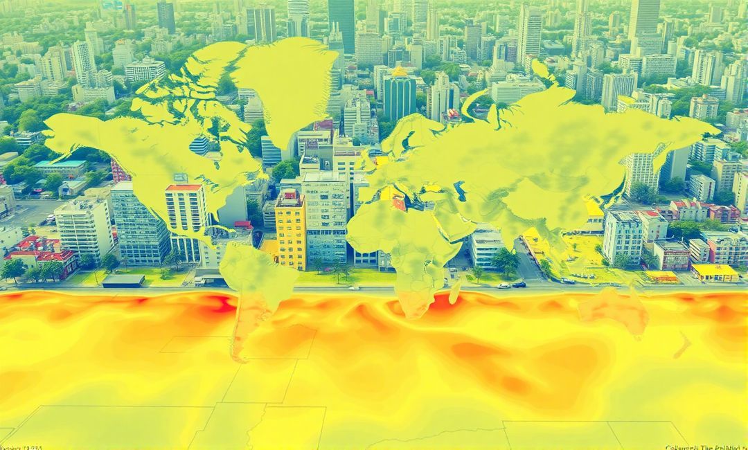 Temperature effects on urban heat islands